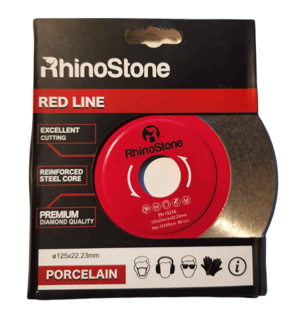 Rhinoblade Porcelain Cut & Grind (5") – Premium Diamond Blade for Hand Cutting