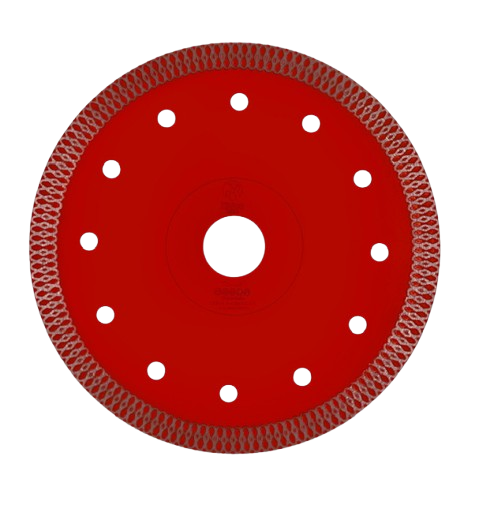 Rhinostone Turbo Porcelain 6-inch diamond blade – fast, chip-minimized porcelain cuts